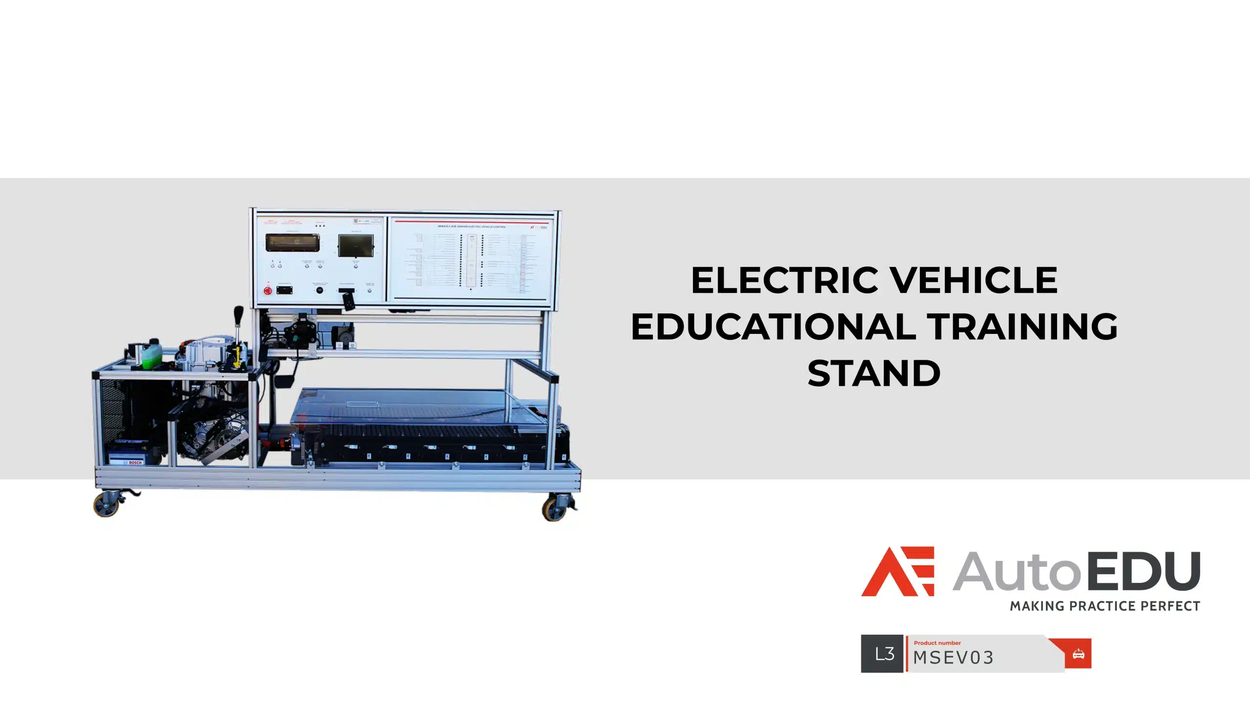 Introducing the MSEV03 Electric Vehicle Educational Training Stand by AutoEDU