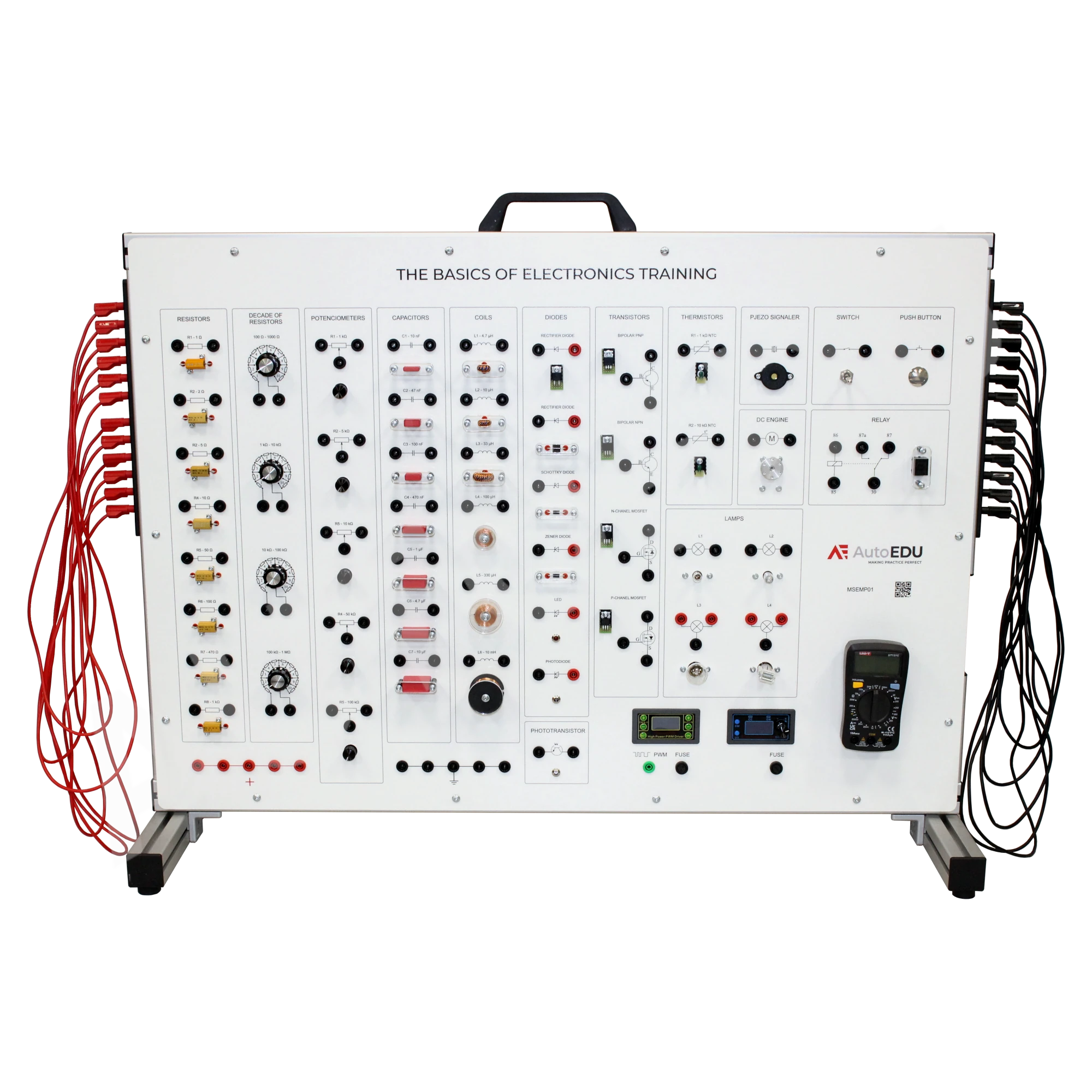 Discover the Basics of Electronics Training Stand MSEMP01