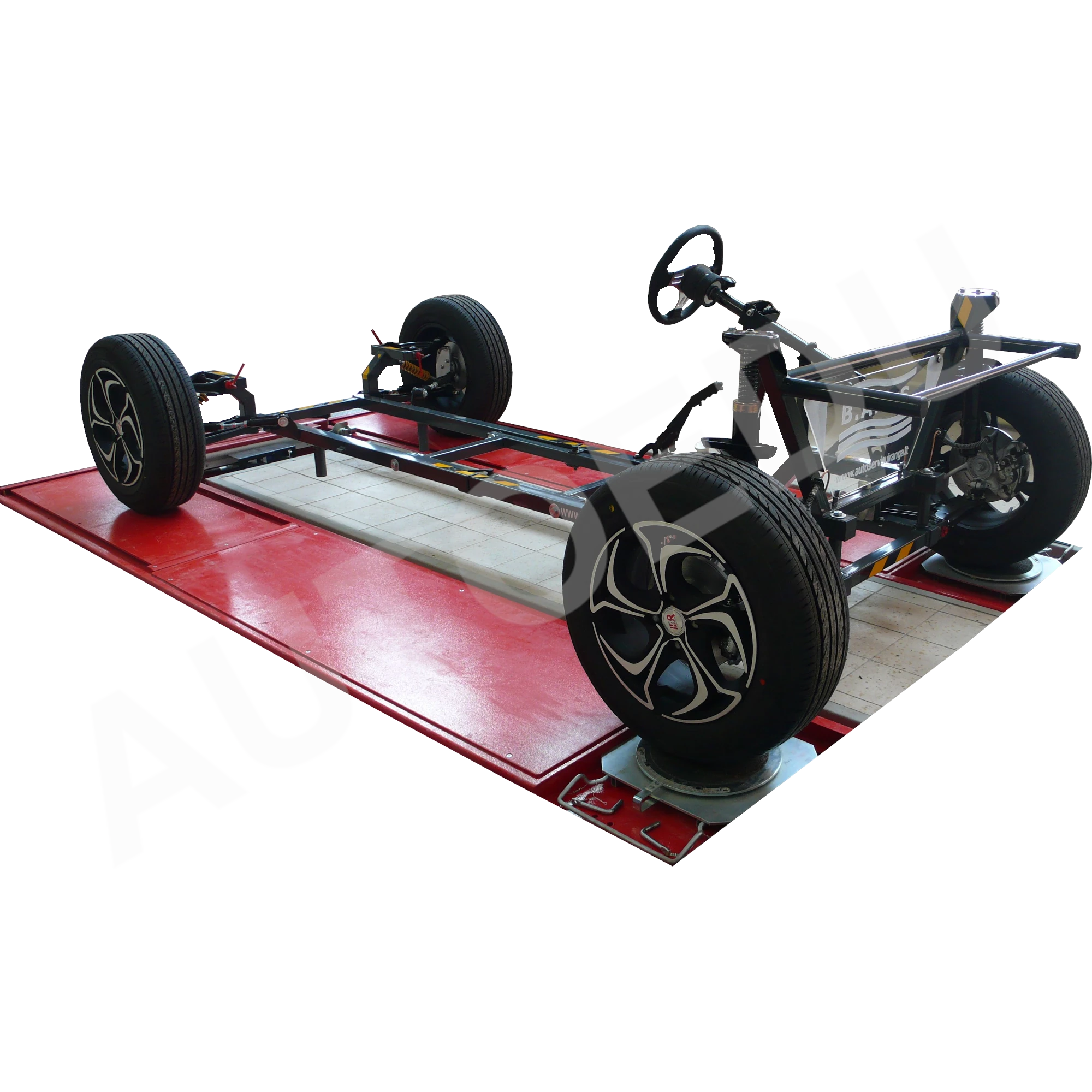 Find out how wheel alignment and suspension trainers work at short quarters!